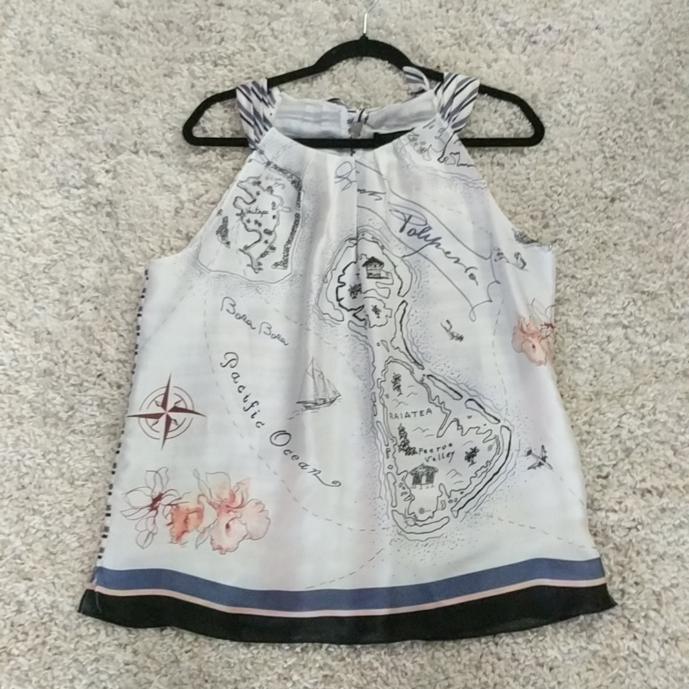 Sleeveless WHBM top size L